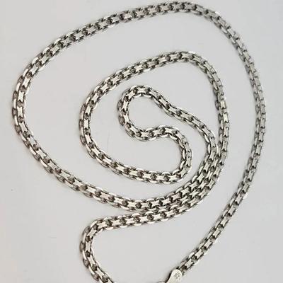 Sterling Italian Silver Chain Necklace 925