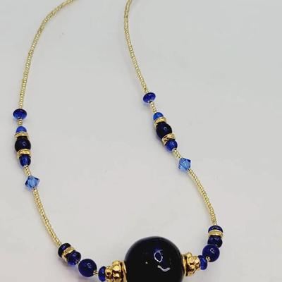 Uno Alla Volta Murano Italian Glass Necklace 