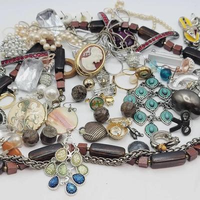 Craft Upcycle Harvest Jewelry Lot