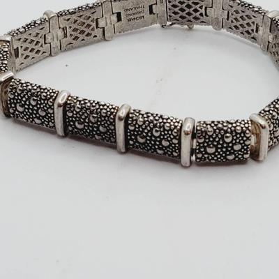 Michael Dawkins Starry Night Signed Sterling Bracelet 925