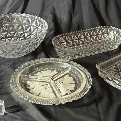 Beautiful Crystal Dishes 