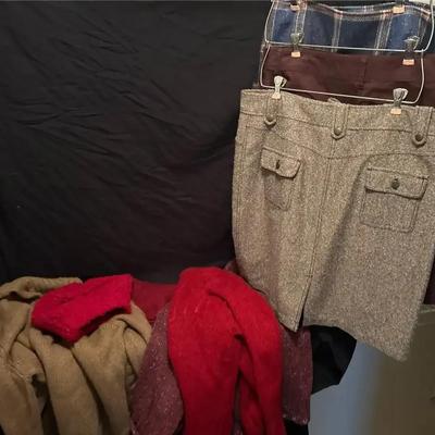 Women’s Skirts And Sweaters