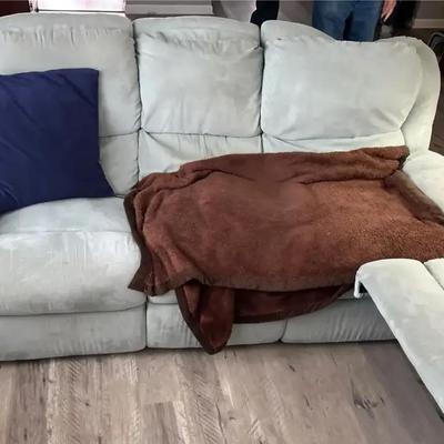 Lovely Couch With Matching Loveseat