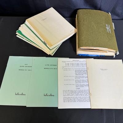 Hallicrafters & U.S. Military Radio Manuals | Technical, Operating & Service Guides