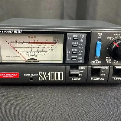 Diamond Antenna SX-1000 | SWR & Power Meter