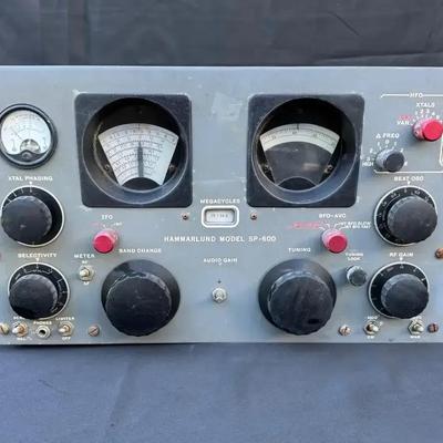Hammarlund Model SP-700 Communications Receiver | Vintage Military-Grade Radio Equipment