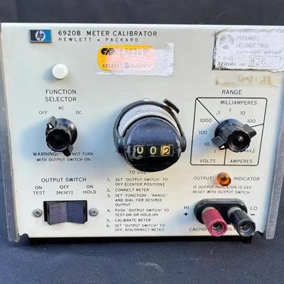 Hewlett-Packard 6920B | Meter Calibrator | Test & Measurement Equipment