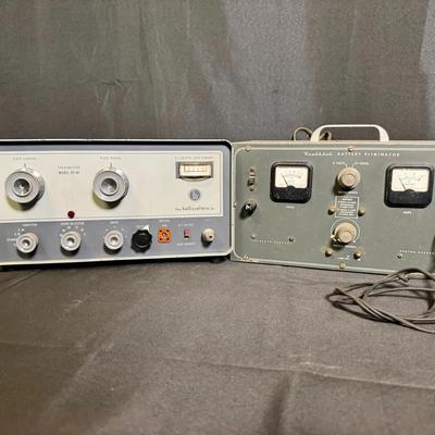Heathkit Battery Eliminator | Model BE-4 & Hallicrafters Radio Transmitter | Model HT-40