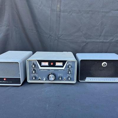 Hallicrafters SR-500 Transceiver with PS-150-120 Power Supply & R-48 Speaker