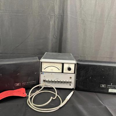 HP 3406A | RMS Voltmeter with Accessories