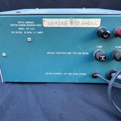 Heathkit HP-1144 Power Supply | Amateur Radio Equipment