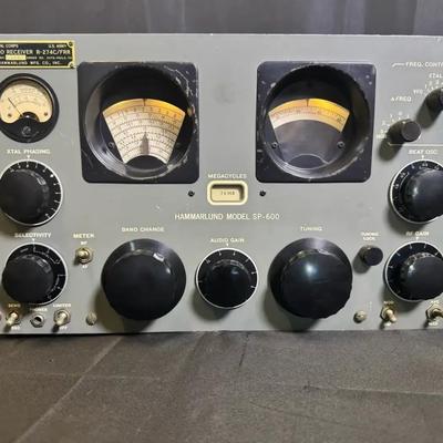 Hammarlund Type SP-600-JX-26 Communications Receiver | HF Radio Equipment