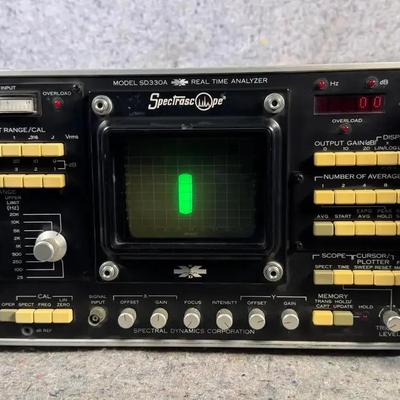 Spectrascope SD330A | Real Time Analyzer | Audio Test Instrument