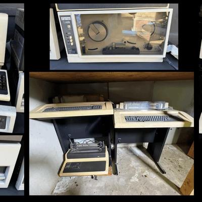 DEC PDP-11 Computer System & Peripherals | VT132, RX01, TS03, Decwriter II