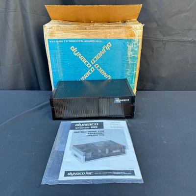 Dynaco ST-80 | Stereo Power Amplifier | Audio Equipment