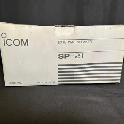 Icom External Speaker SP-21 | Communications Radio Accessory