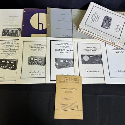 War Department Technical Manuals & Hallicrafters Radio Manuals | Military & Communication Literature