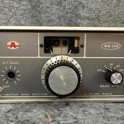Atlas Radio RX-110 Amateur Band Receiver | HF Communications | Ham Radio