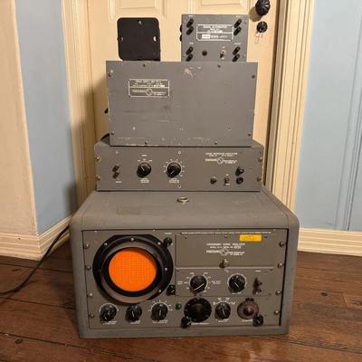 Panoramic LP-1A Sonic Analyzer Station | G-2 Indicator, PS-1C Power Supply & Singer SW-1
