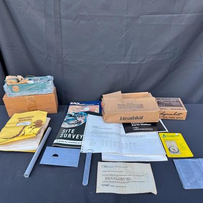 Heathkit Hybrid Phone Patch HD-15, Earth Station SRA-8100-10 Kit & Dynakit PS-1 Power Supply