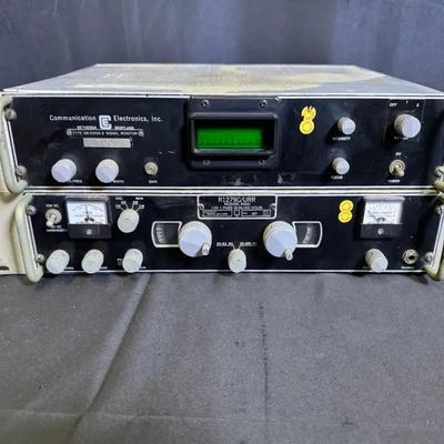 Communications Electronics SM-9310A-2 & R1279C/URR | Signal Monitor & Receiver | Comm. Equipment