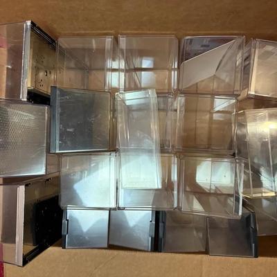 Box Of Clear Display Boxes
