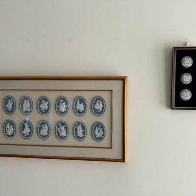 2 Wedgewood Collectibles In Frames