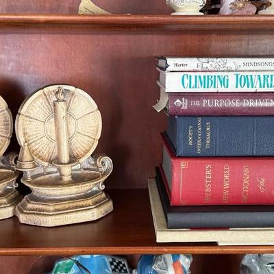 Vintage Books & Bookends 