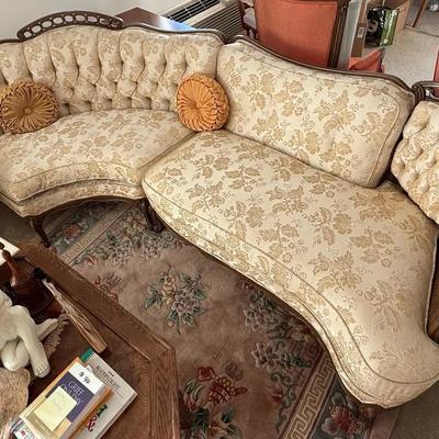 Antique Two-Piece Sofa