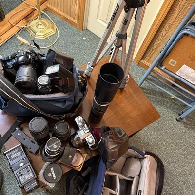 2 Vintage Minolta Cameras