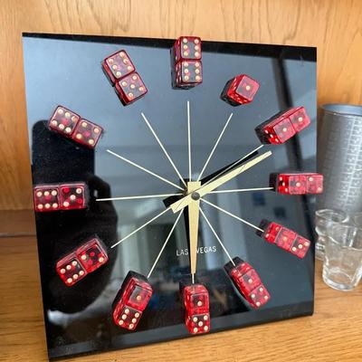 Vintage Las Vegas Clock