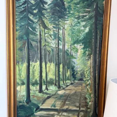 Vintage Hand-Painted Signed Art