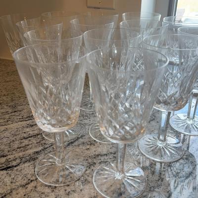 14 Waterford, Water Goblets
