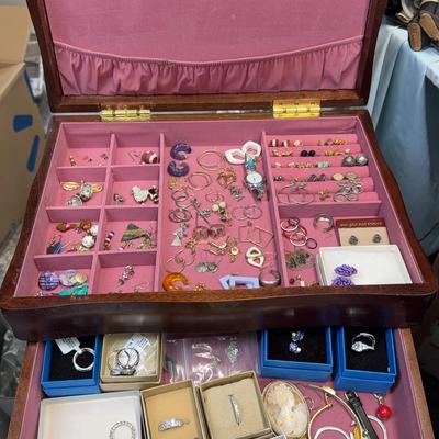 Sterling And Costume Jewelry - Shippable