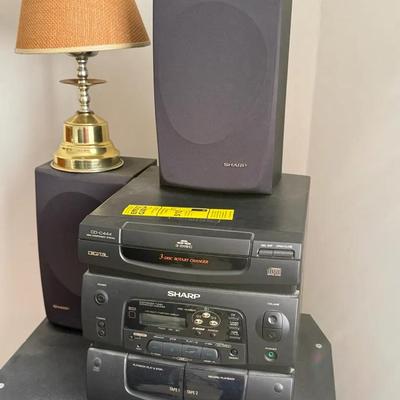 Sharp Three Disc Stereo