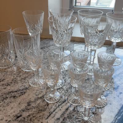 Waterford Crystal Wine Glasses, Sherry Glasses
