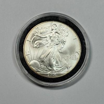 2001 1oz Silver Eagle