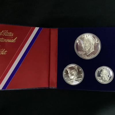 1976-S Silver U.S Mint Proof Set ( Silver Half Dollar, Quarter, Dollar )