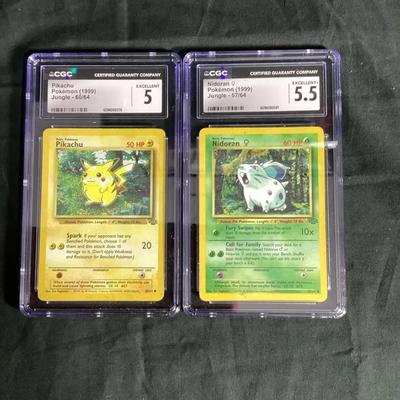 CGC Graded 1999 Pokémon Cards 
