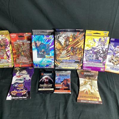 Assorted Anime Card + Magic Cards Lot