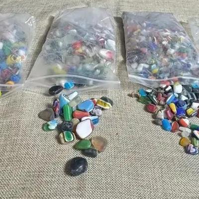 Colorful Crafting Rocks