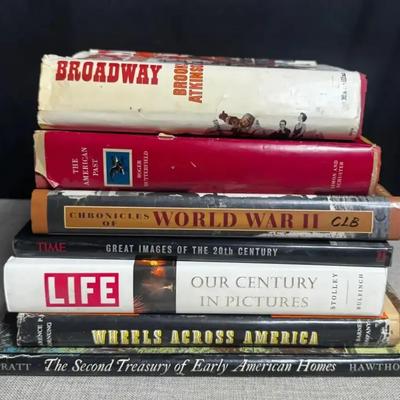 Vintage Books On America, History, WW II, And More 