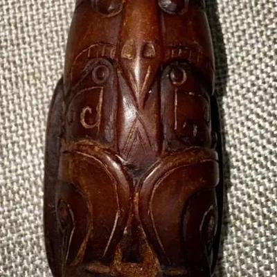 Brown Jade Culture Carving 