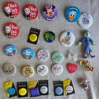 Collectible Buttons & Pins