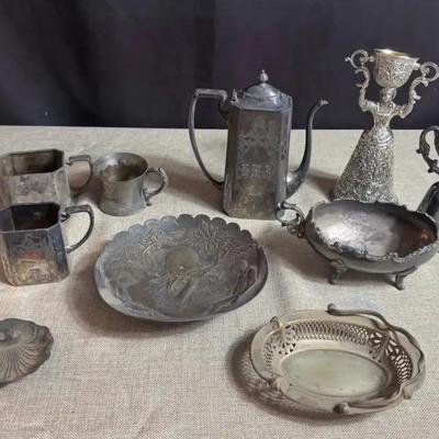 Antique Silver Plated Variety