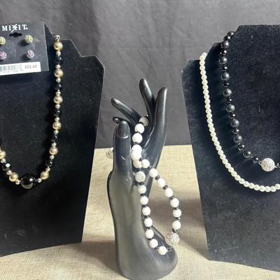 Beaded Beauty’s, Necklace’s (4), And Earrings (2)