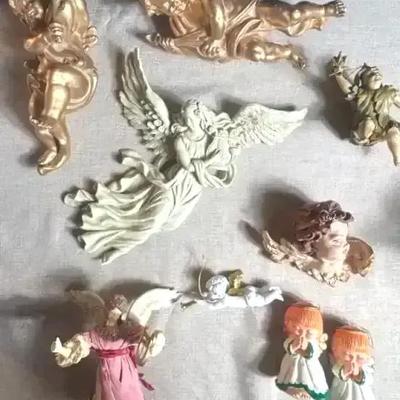 Vintage Cherub, and Angel Ornaments And Decor 
