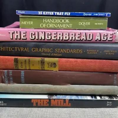 Various Vintage Books (Architecture, Decoration, Furniture, And More) 