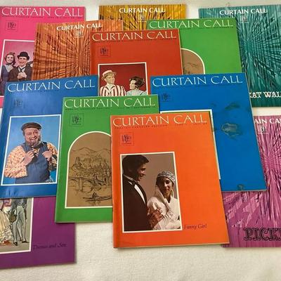 Curtain Call Magazine Circa 1965 (12pcs)