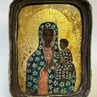 Black Madonna of Czestochowa by Magdalena Hniedziewicz (1999)